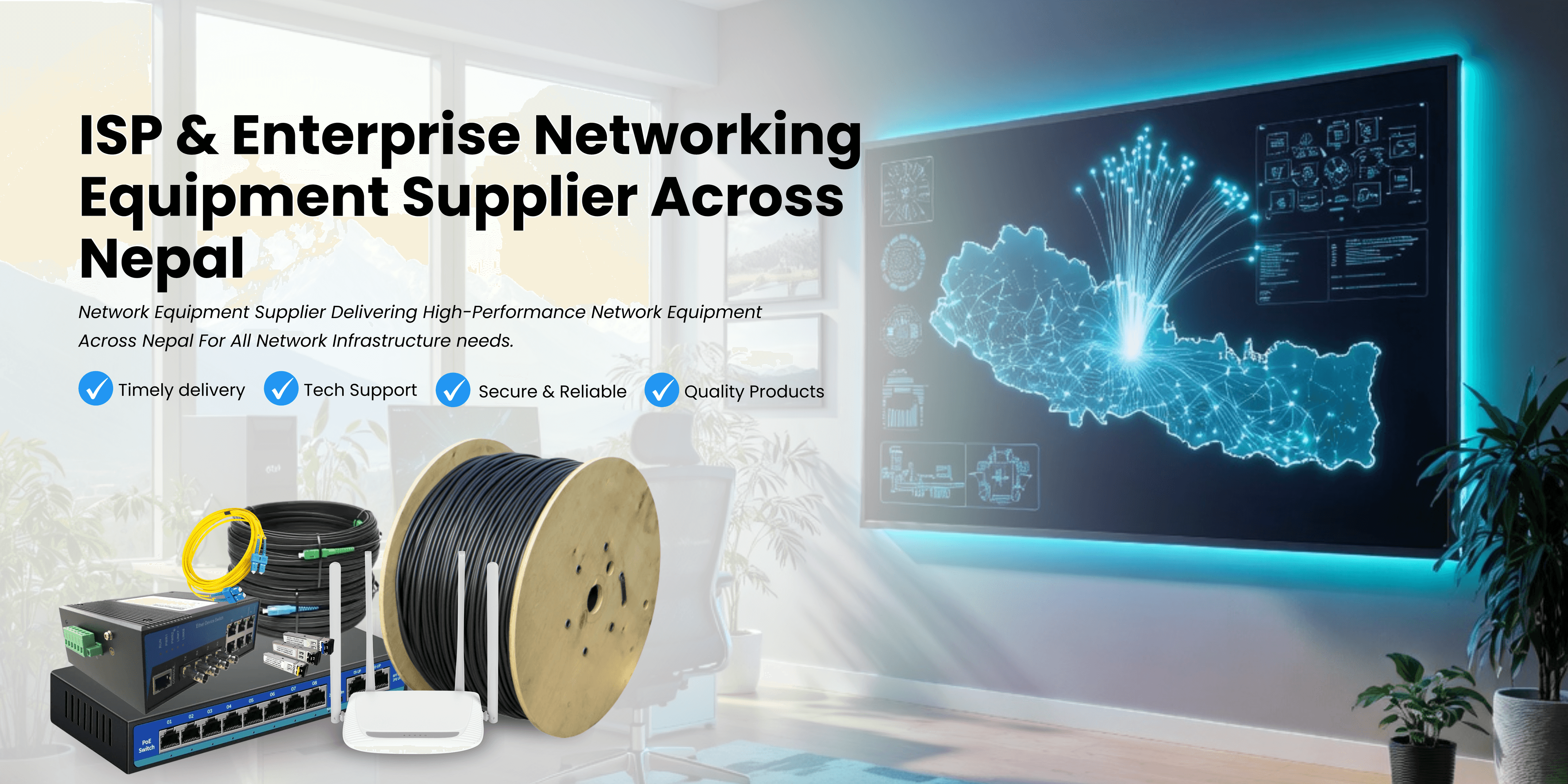 ISP and enterprise networking services