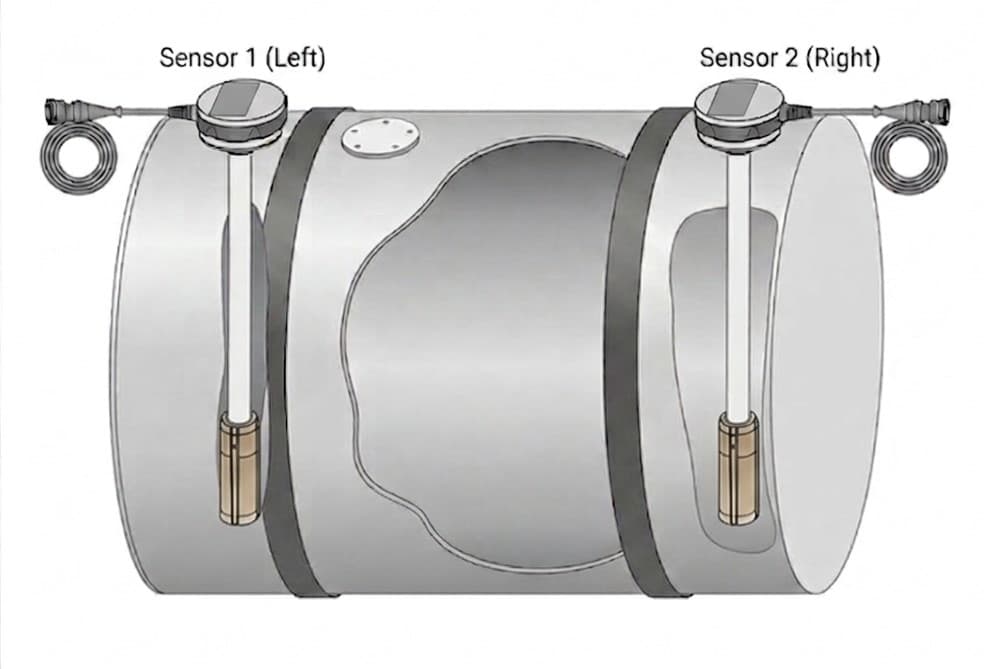 Fuel Monitoring system | Dual Fuel Level Sensor